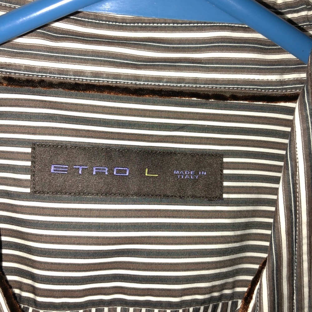 Etro Men’s Button Down Shirt View 4